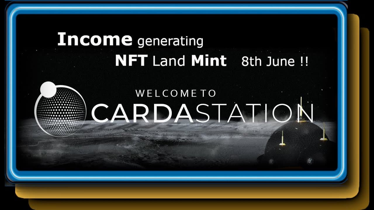 Income generating land NFT Mint - Carda Station