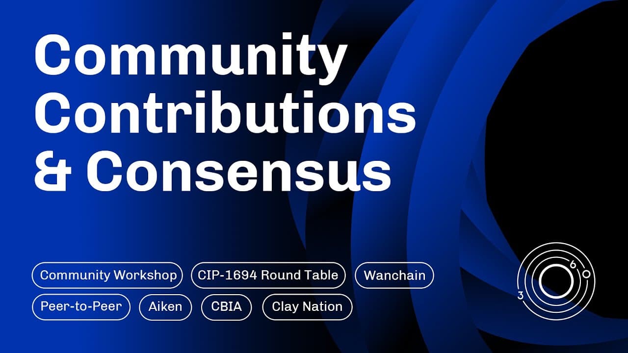 Essential Cardano360: Community Contributions & Consensus