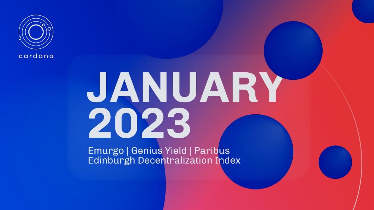 Cardano360 January 2023