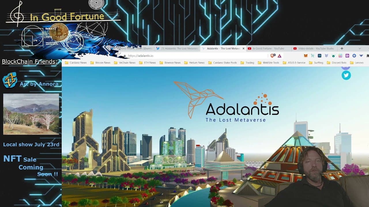 Underwater city on Cardano - ADAlantis