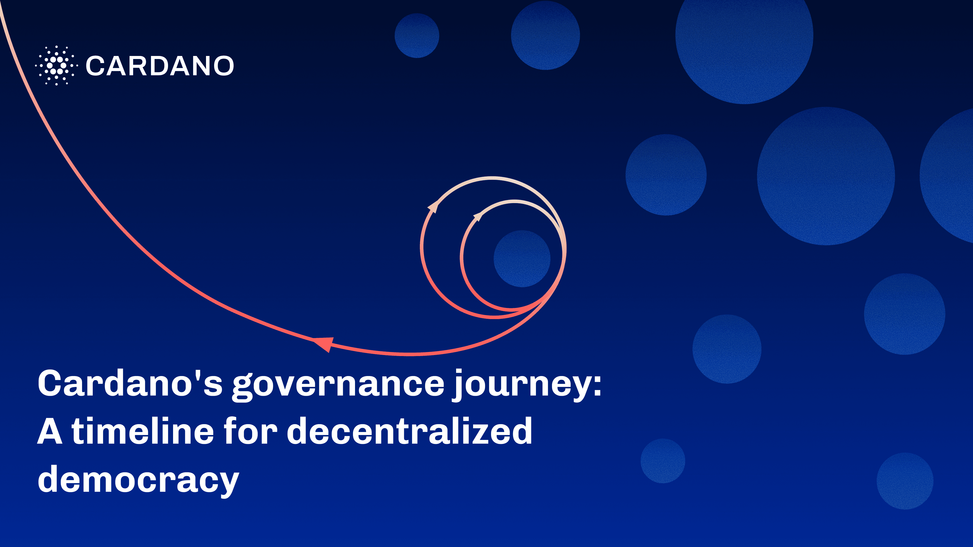 Cardano’s governance journey: a timeline for decentralized democracy