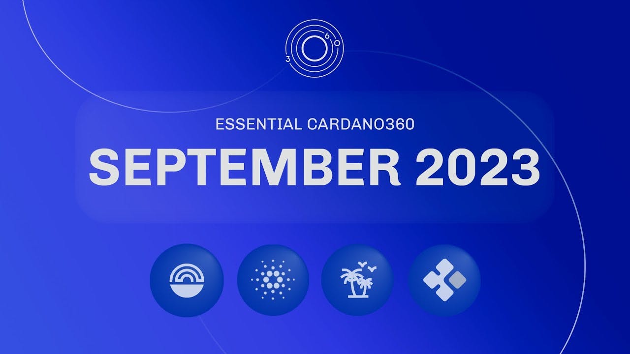 Cardano360 September 2023