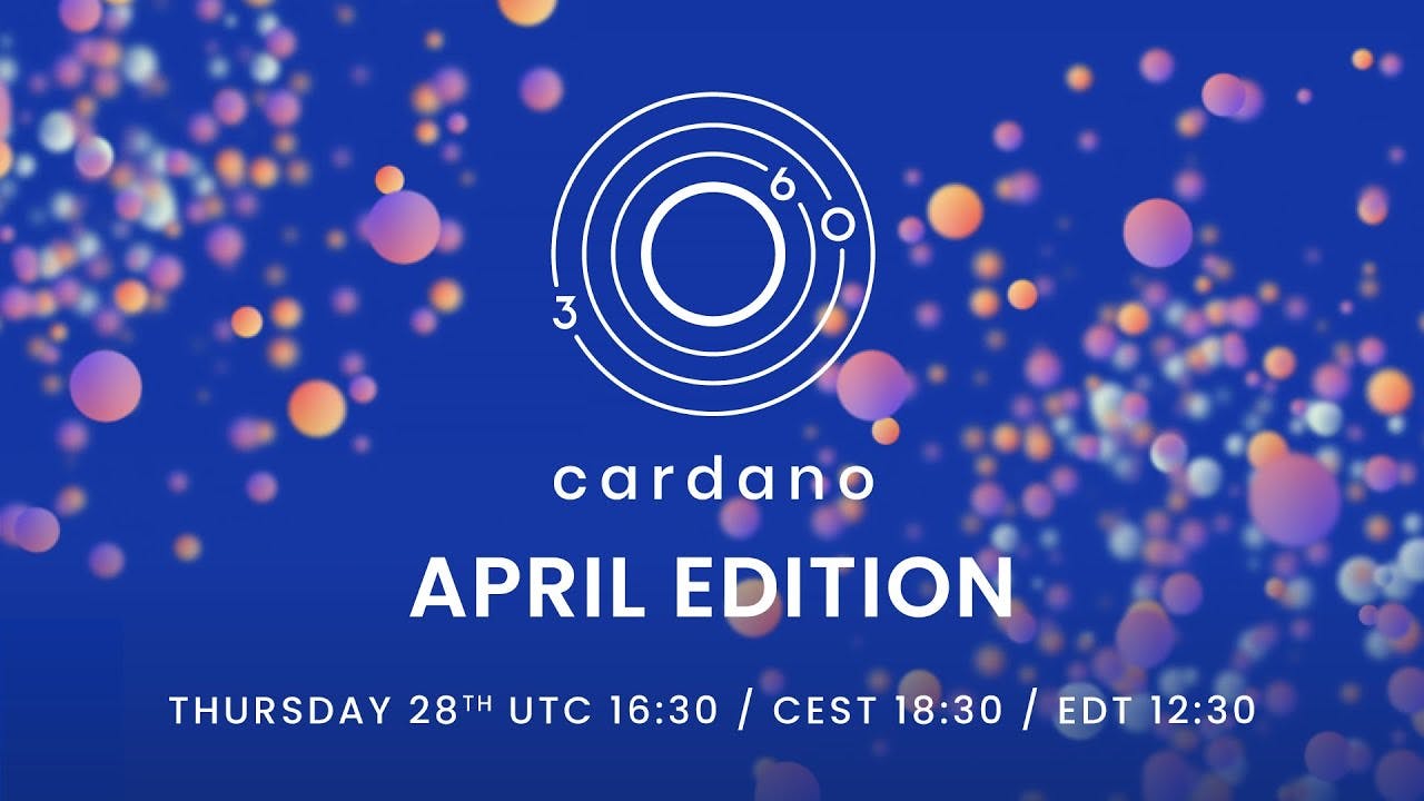 Cardano360 April 2022