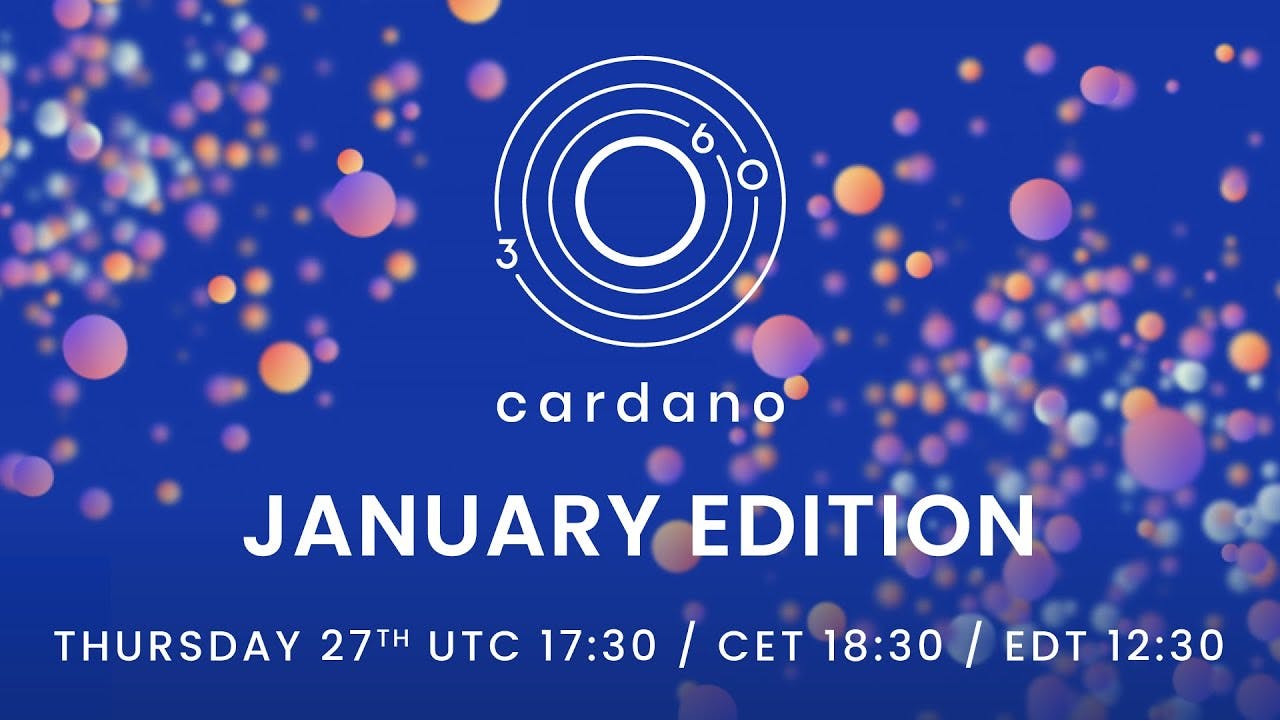 Cardano360 - January 2022