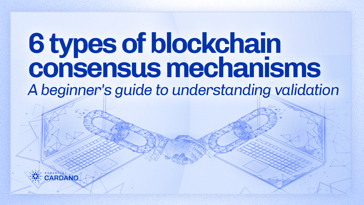 6 types of blockchain consensus mechanisms