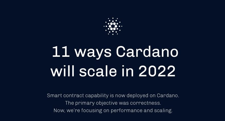 How we’re scaling Cardano in 2022